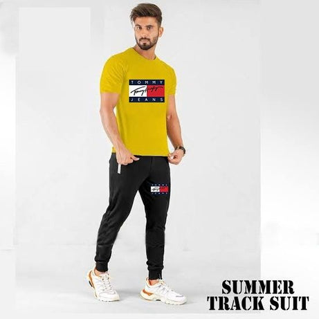 New Summer Tracksuit Tommy Printed Tshirt Trouser - Oshi.pk - Buy & Sell Online