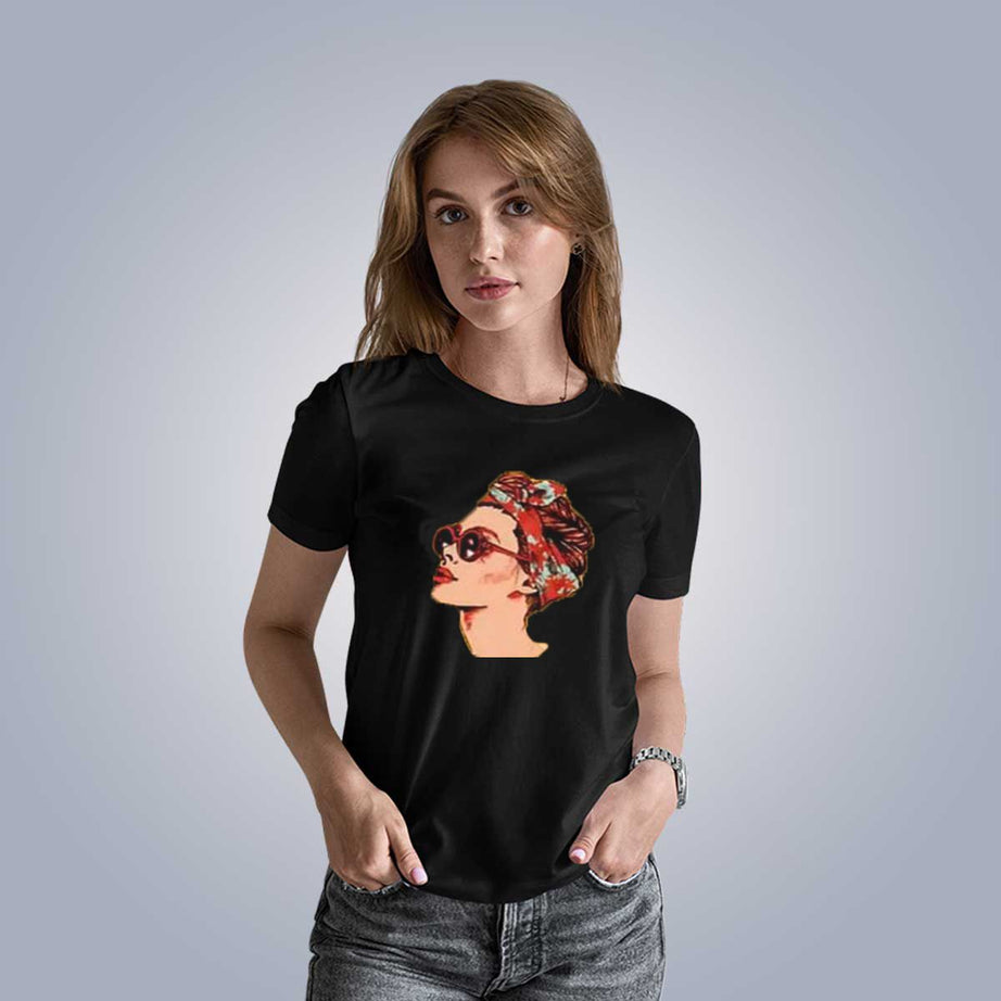 New T Shirt Design trendy Girl In Style printed T shirt - Oshi.pk - Buy & Sell Online