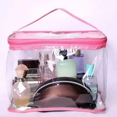 NEW Transparent Waterproof Square Cosmetics Organizer (Mix/Random color) - Oshi.pk - Buy & Sell Online