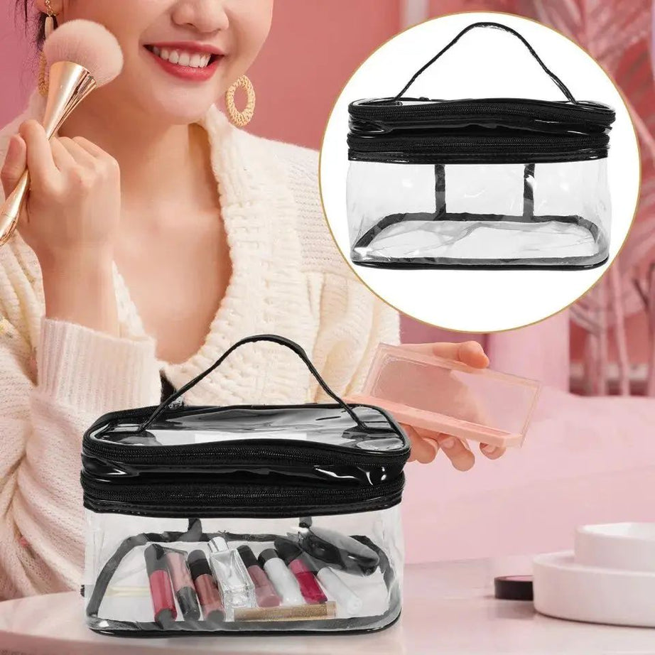 NEW Transparent Waterproof Square Cosmetics Organizer (Mix/Random color) - Oshi.pk - Buy & Sell Online
