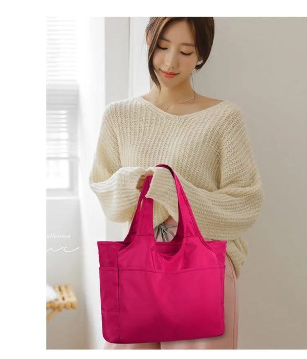New Trendy Hand-Carrying Oxford Waterproof Women’s Bag,pink - Oshi.pk - Buy & Sell Online