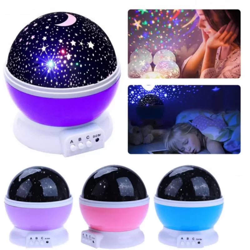 Night Light Star Lamp Starry Sky Projector Baby Light LED Star Light Lamp Table Night Lamp with 8 Color Lights Projection Perfect Gift for Babies and - Oshi.pk - Buy & Sell Online