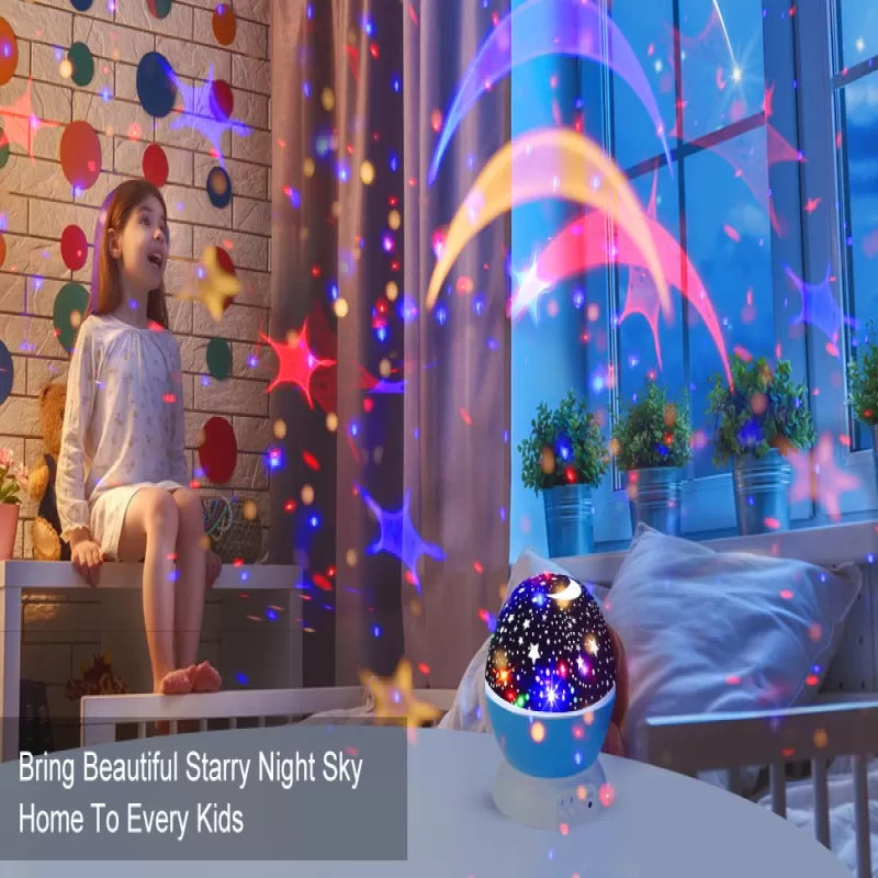 Night Light Star Lamp Starry Sky Projector Baby Light LED Star Light Lamp Table Night Lamp with 8 Color Lights Projection Perfect Gift for Babies and - Oshi.pk - Buy & Sell Online