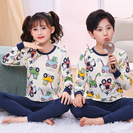 Night Suit Tshit trouser Printed For Kids