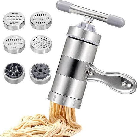Noodle Maker Manual Press Machine Pasta Spaghetti Stainless Steel - Oshi.pk - Buy & Sell Online