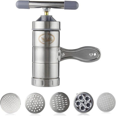 Noodle Maker Manual Press Machine Pasta Spaghetti Stainless Steel - Oshi.pk - Buy & Sell Online
