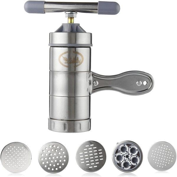 Noodle Maker Manual Press Machine Pasta Spaghetti Stainless Steel - Oshi.pk - Buy & Sell Online