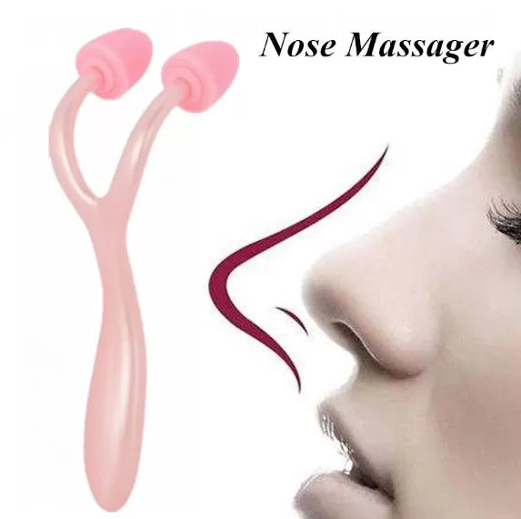 Nose Shaping Roller Smooth Edge Nose Beauty Accessory Nose Bridge Nose Massager Roller Salon Beauty Clip Nose Slimmer massager handheld tool - Oshi.pk - Buy & Sell Online