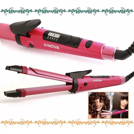 Nova Hair Curler & Straightener (NHC-1818SC) - Oshi.pk - Buy & Sell Online