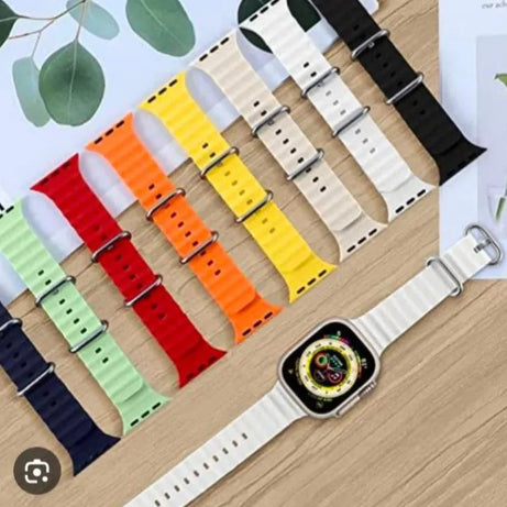 Ocean Band Strap for Smart Watch Ultra 8 7 6 5 4 SE 45mm 49mm 44mm 42mm - Oshi.pk - Buy & Sell Online