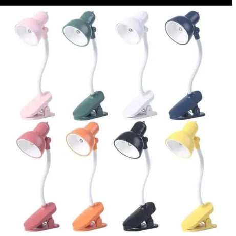 Office Practical Floral Book Table Operated Mini Studying Home Students Lamp Night Led Study With Clip Eye Caring Dorm decor - Oshi.pk - Buy & Sell Online