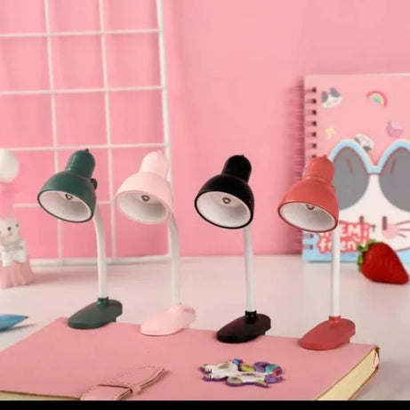 Office Practical Floral Book Table Operated Mini Studying Home Students Lamp Night Led Study With Clip Eye Caring Dorm decor - Oshi.pk - Buy & Sell Online