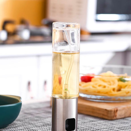 Oil Spray Empty Bottle Vinegar Bottle Oil Dispenser Cooking Tools Salad BBQ Baking Cooking Glass Oil Sprayer Kitchen Gadgets - Oshi.pk - Buy & Sell Online