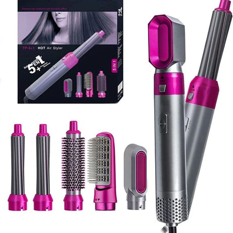 One Step - 5 in 1 Multifunctional Hair Dryer Styling Tool - Oshi.pk - Buy & Sell Online