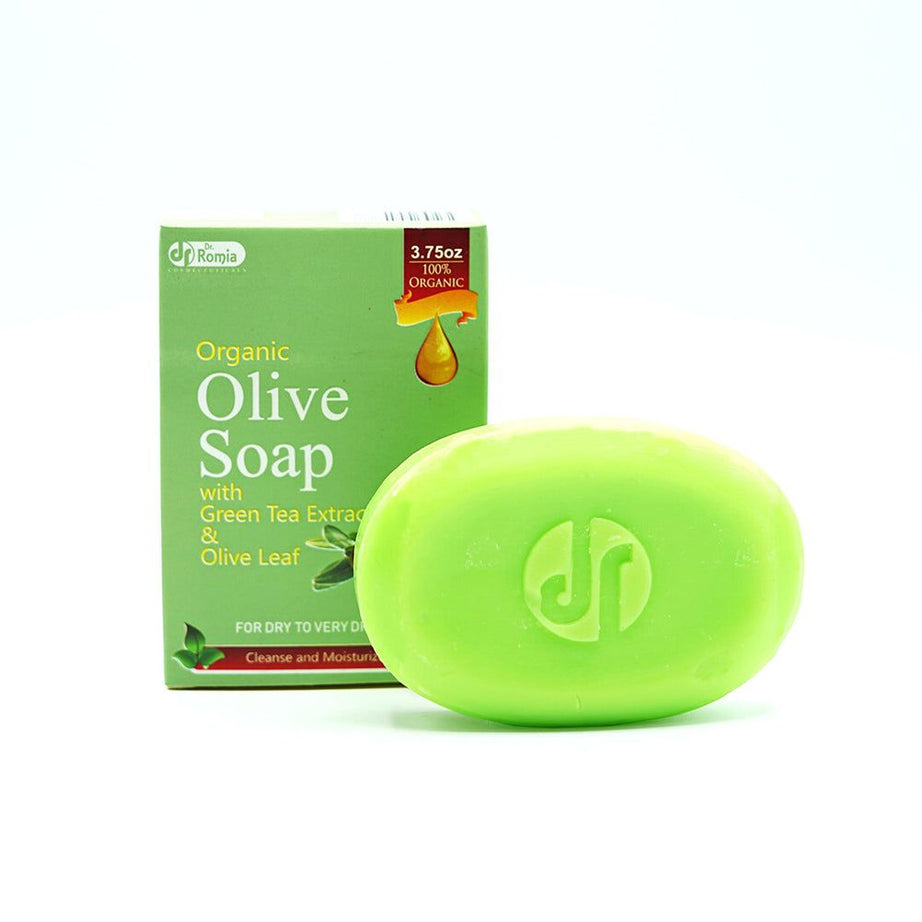 ORGANIC DR ROMIA OLIVE SOAP WITH GREEN TEA EXTRACT & OLIVE LEAF 100GM - Oshi.pk - Buy & Sell Online