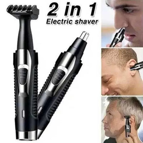Original 2 in 1 Nose Hair and Outline Trimmer DALING DL-7019 - Professional Multi-Functional Men Electric Hair Trimming Cutting Styling Hair Removal M - Oshi.pk - Buy & Sell Online