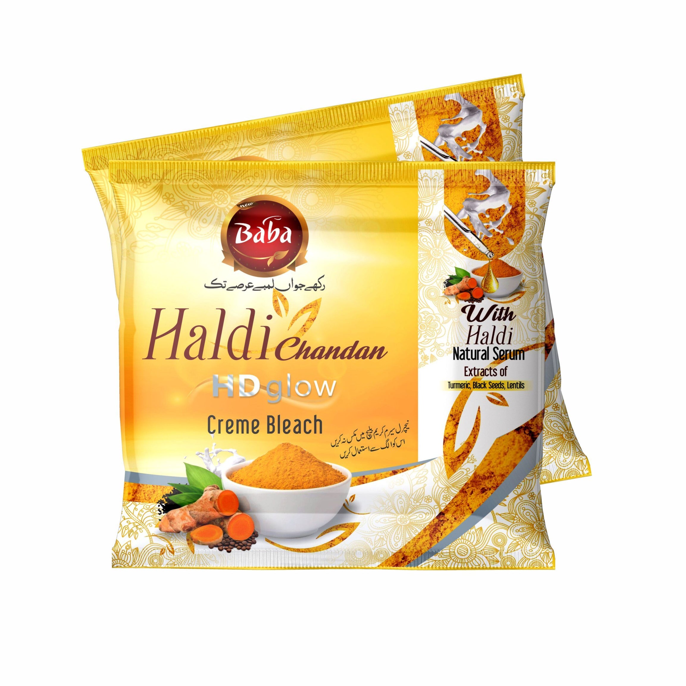 Original Baba Apple Haldi Chandan Creme Bleach Sachet - Oshi.pk - Buy & Sell Online