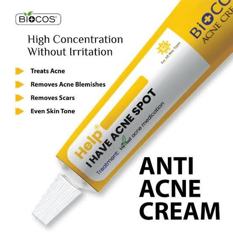 Original Biocos Anti Acne Cream Herbal Acne Treatment 15ml - Oshi.pk - Buy & Sell Online