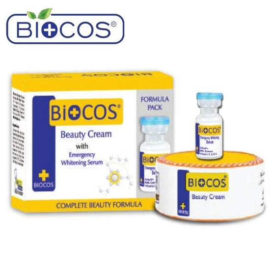 Original Biocos Beauty Cream With Emergency Whitening Serum Complete Beauty Formula - Oshi.pk - Buy & Sell Online