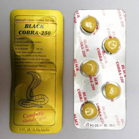 Original Black Cobra250 Timig 5 Tablets Made In Indian - Oshi.pk - Buy & Sell Online