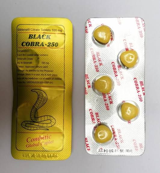 Original Black Cobra250 Timig 5 Tablets Made In Indian - Oshi.pk - Buy & Sell Online
