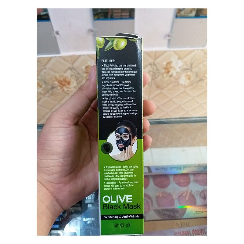 ORIGINAL BLACK HEAD WHITE HEAD REMOVING OLIVE EXTRACTS PEEL OF MASK 130ML - Oshi.pk - Buy & Sell Online