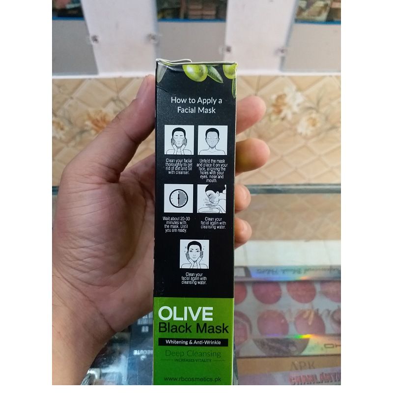 ORIGINAL BLACK HEAD WHITE HEAD REMOVING OLIVE EXTRACTS PEEL OF MASK 130ML - Oshi.pk - Buy & Sell Online