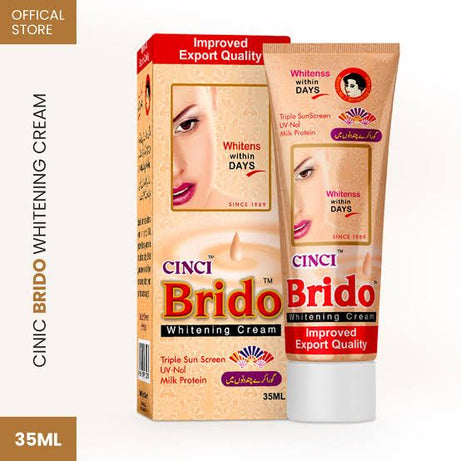 Original Brido Whitening Cream Triple Sun Protection UV-Nol Mil Protein 35ml - Oshi.pk - Buy & Sell Online