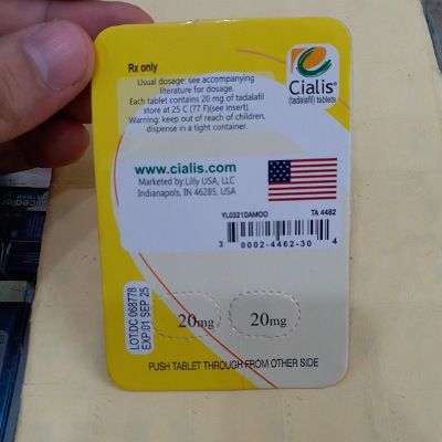Original Cialis 20mg 2 Tablets (Made In USA) - Oshi.pk - Buy & Sell Online