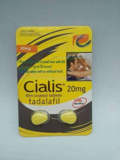ORIGINAL CIALIS 20MG MENS TIMING 2 TABLETS CARD MADE IN UK - Oshi.pk - Buy & Sell Online