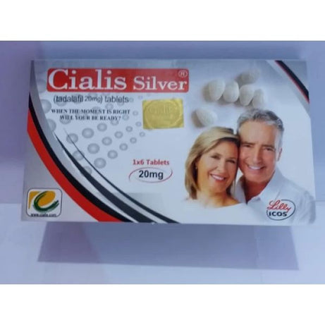 Original Cialis 20mg 6 Tablets Silver Made In UK - Oshi.pk - Buy & Sell Online