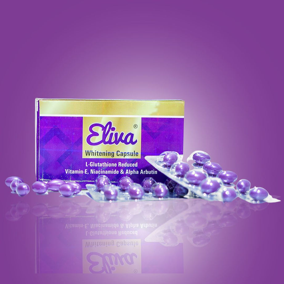 Original Eliva L-Glutathione Face Whitening 60 Capsules Pack - Oshi.pk - Buy & Sell Online