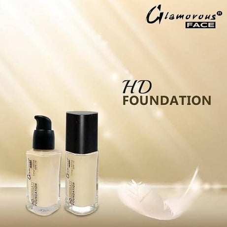 Original Glamorous Face HD Foundation Long Lasting Waterproof (Shade No Natural Buff 01) - Oshi.pk - Buy & Sell Online