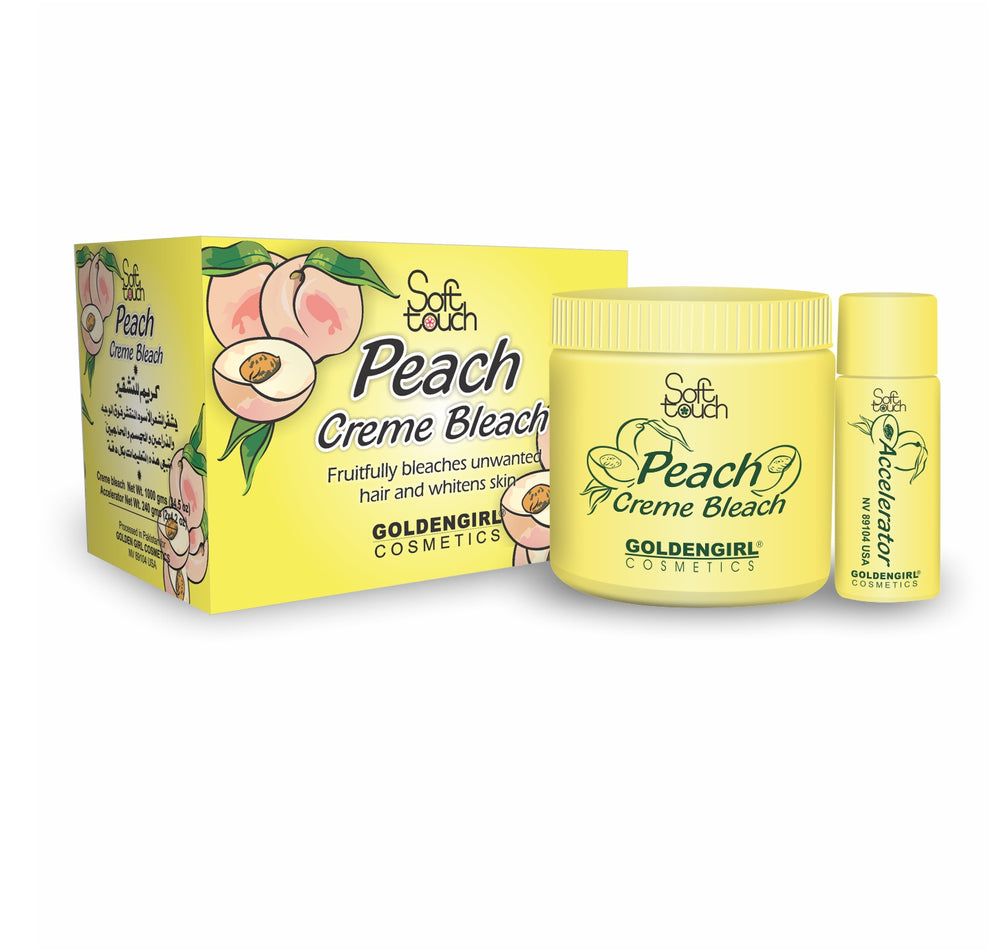 Original Golden Girl Soft Touch Whitening Parlor Size Peach Face Body Bleach 500ml - Oshi.pk - Buy & Sell Online