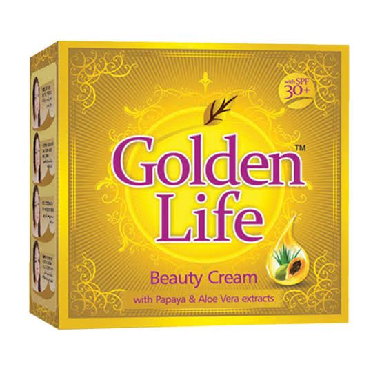 ORIGINAL GOLDEN LIFE WHITENING BEAUTY CREAM WITH PAPAYA & ALOEVERA EXTRACTS - Oshi.pk - Buy & Sell Online