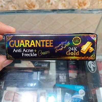 Original Guarantee 24K Gold Anti Acne + Freckles Cream 15ml - Oshi.pk - Buy & Sell Online