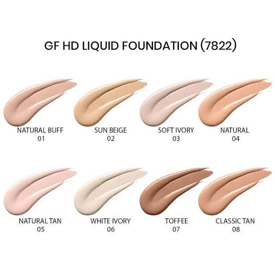 Original HD Glamorous Face Long Lasting Waterproof Liquid Foundation (Shade No 04 Natural) - Oshi.pk - Buy & Sell Online