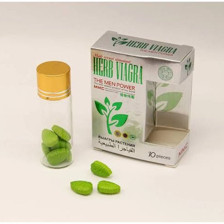 Original Herb Viagra Sex Enhancement 10 Tablets Jar - Oshi.pk - Buy & Sell Online