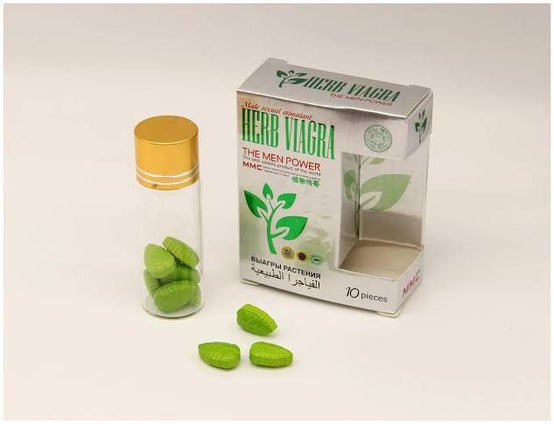 Original Herb Viagra Sex Enhancement 10 Tablets Jar - Oshi.pk - Buy & Sell Online