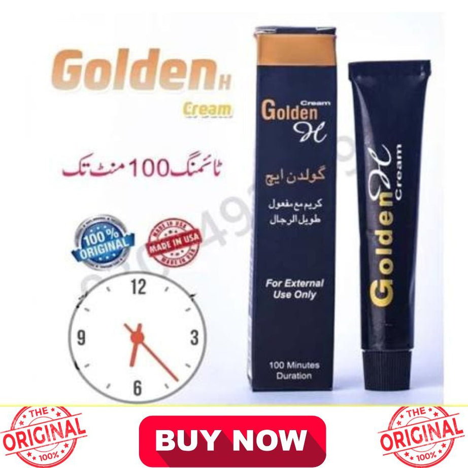 Original German Golden H 100 Minute Timing Delay Cream For Men - Oshi.pk - Buy & Sell Online