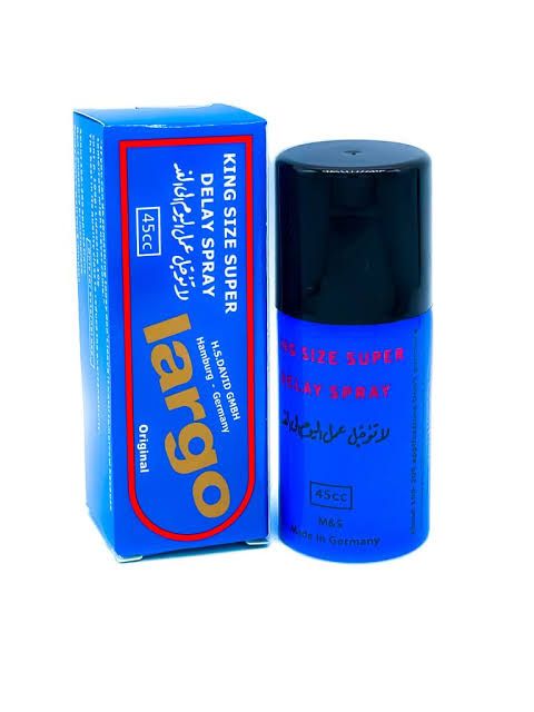 ORIGINAL LARGO KING SIZE TIMING DELAY SPRAY FOR MENS 45ML MADE IN GERMANY - Oshi.pk - Buy & Sell Online