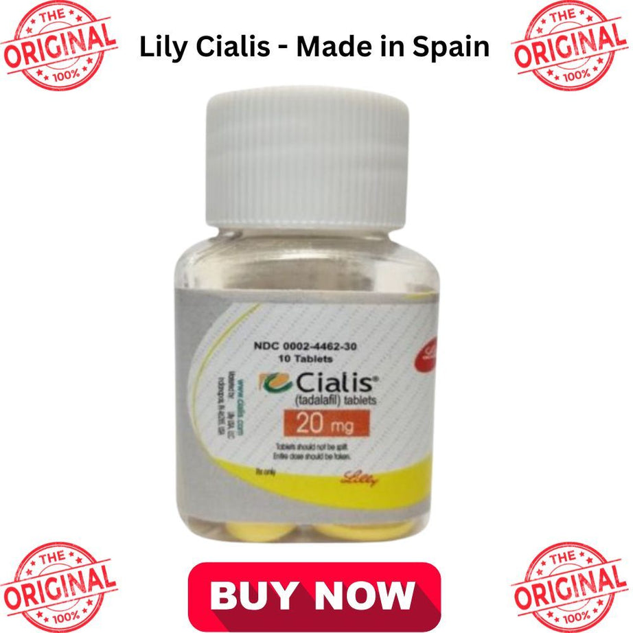 Original Lily Cialis 20 Mg Timing Delay Tablets for Men - 10 Tablets Bottle - Oshi.pk - Buy & Sell Online