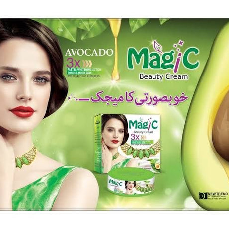 Original Magic 3X Beauty Whitening Cream with Avocado & Milk Extracts - Oshi.pk - Buy & Sell Online