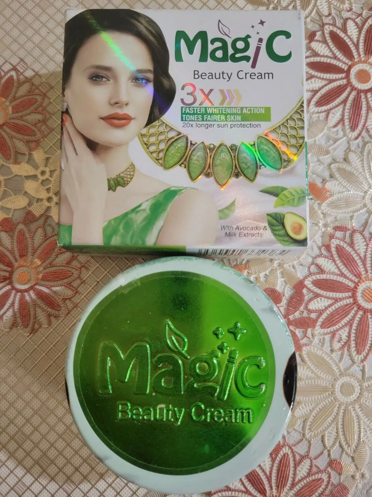 Original Magic 3X Beauty Whitening Cream with Avocado & Milk Extracts - Oshi.pk - Buy & Sell Online