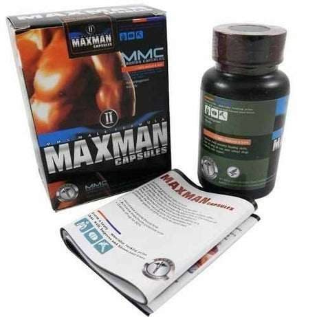 Original Maxman II 60 Capsules For Men - Oshi.pk - Buy & Sell Online