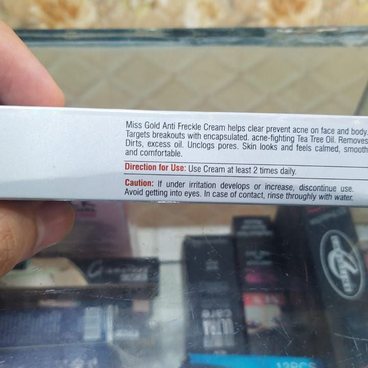 Original Miss Gold Anti Freckles Whitening Series Cream 15ml - Oshi.pk - Buy & Sell Online