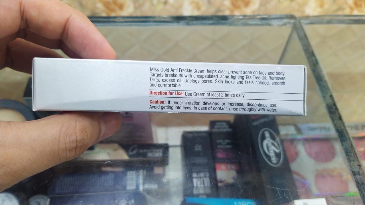 Original Miss Gold Anti Freckles Whitening Series Cream 15ml - Oshi.pk - Buy & Sell Online