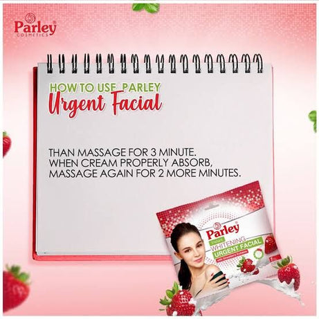 Original Parley Creamy Whitening Urgent Facial Sachet - Oshi.pk - Buy & Sell Online