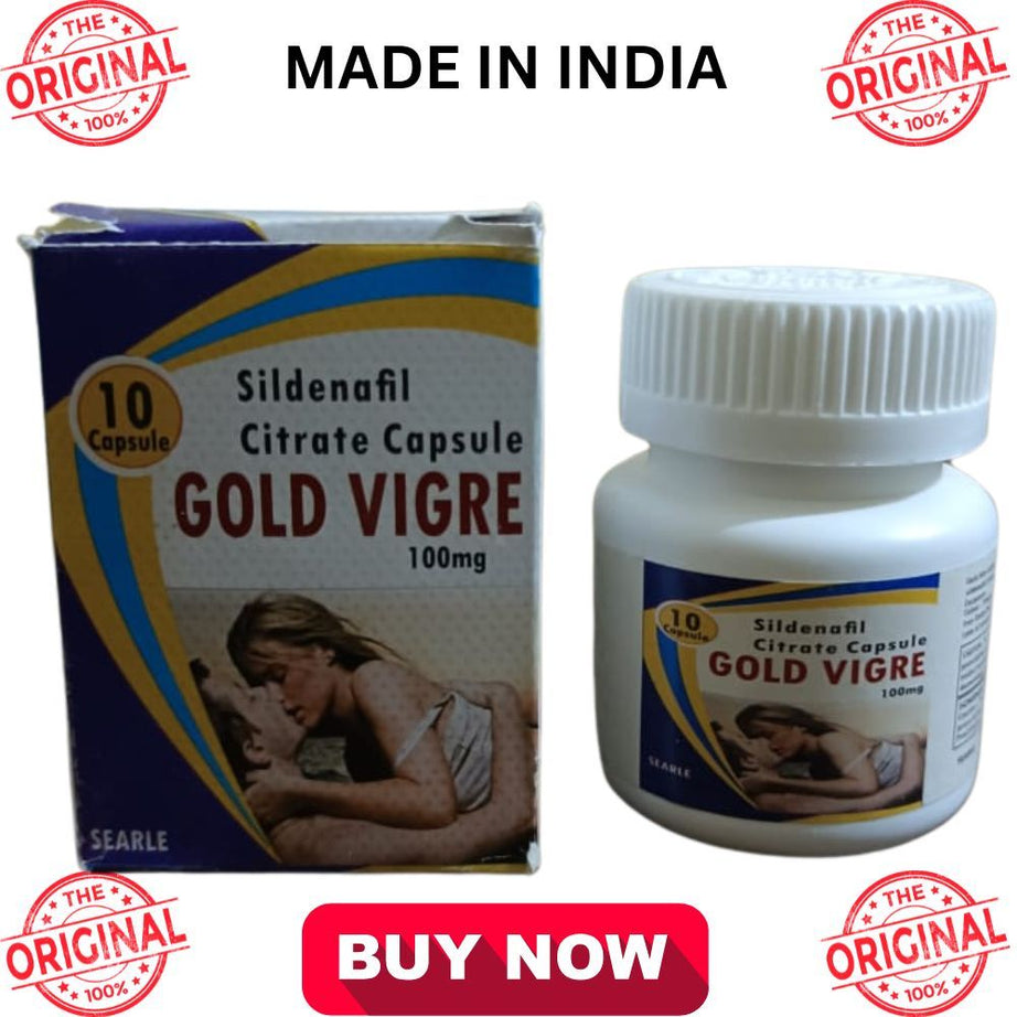 Original Gold Vigre Timing Delay 10 Tablets for Men -  MADE IN INDIA