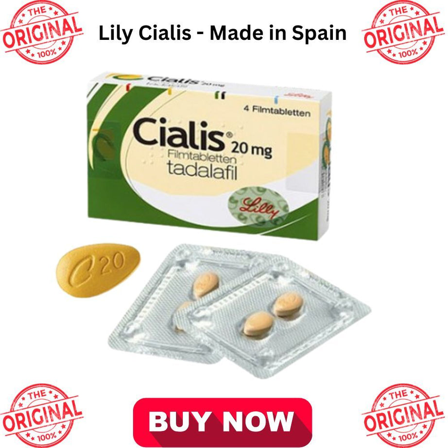 Original Lily Cialis 20 Mg Timing Delay Tablets for Men - 4 Tablets - Oshi.pk - Buy & Sell Online
